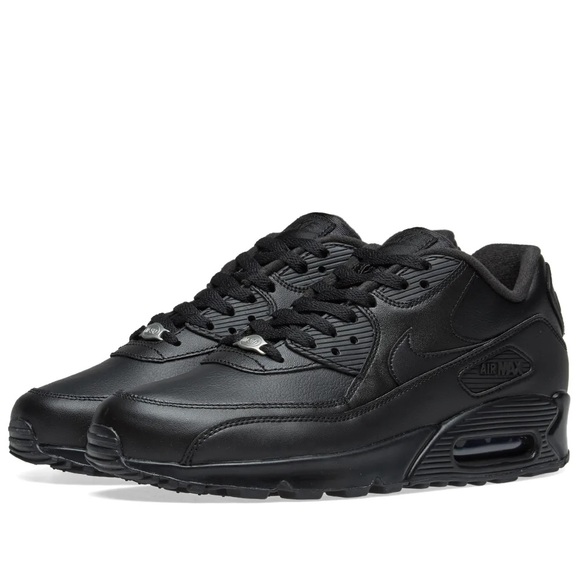 Nike Air Max 90 black leathers sneakers